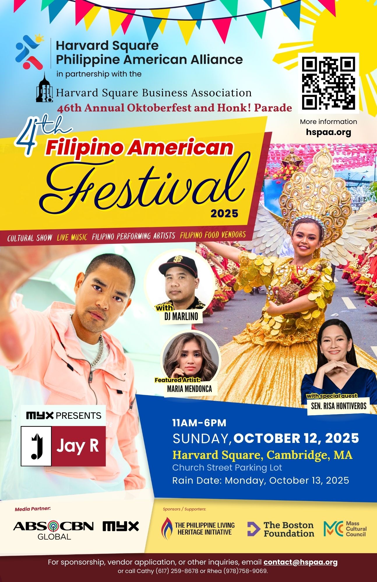 4th Annual Filipino American Festival at Harvard Square (2025)